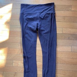 Athleta plum over the heel tight